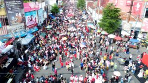 Meriahkan HUT RI ke 79, ribuan Warga Kota Banjar Membludak Saksikan dan Ikuti Pawai Alegoris