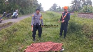 Kakek Pikun Tewas Disambar Kereta Serayu di Ciamis.