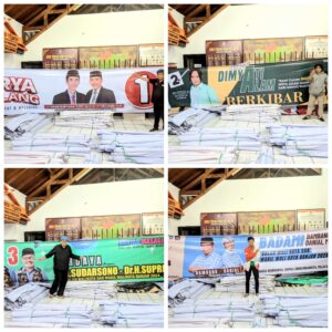 KPU Kota Banjar Fasilitasi APK Pasangan Calon, Bawaslu Siap Pantau