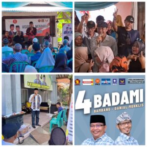 Manfaatkan Akhir Pekan, Paslon Walikota dan Wakil Walikota Banjar Tebar Pesona ke  Warga