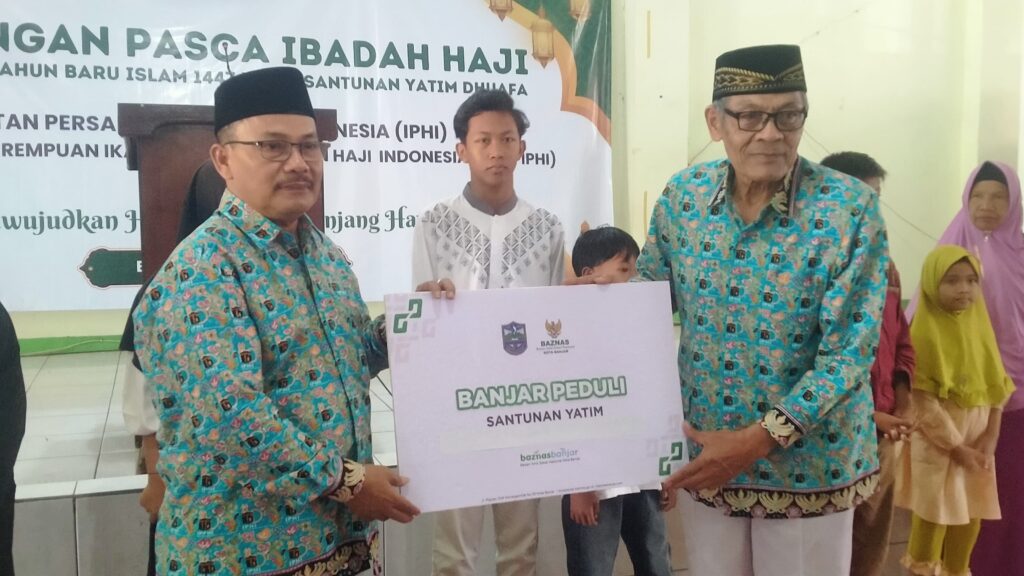 Peringati Tahun Baru 1447 H, IPHI Kota Banjar Santuni Anak Yatim dan Bimbingan Pasca Haji