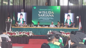 Menteri Agama Hadiri Wisuda Institut Miftahul Huda Al Azhar Citangkolo