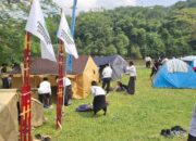 Sambut Hari Santri Nasional, Ratusan Santri Ikuti Kemah Akbar di Kota Banjar