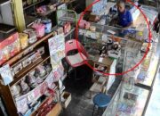Aksi Maling Gasak Ponsel dan Uang di Banjar Terekam CCTV