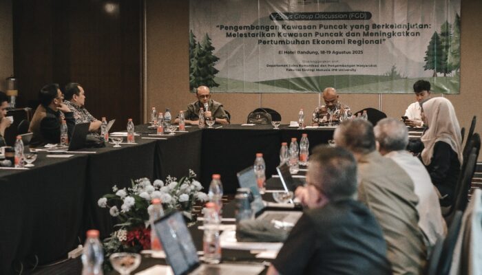 Kawasan Puncak Bukan Sekadar Wisata: IPB Dorong Zona Berkelanjutan