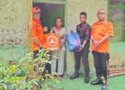Dua Warga Lansia Banjar Dapat Bantuan Sembako dan Sandang dari BPBD