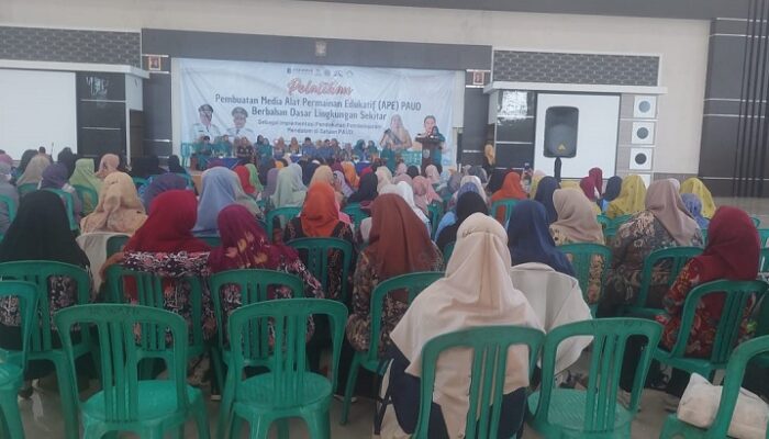 Bunda PAUD Apresiasi Inovasi Guru Ciptakan Media Belajar dari Limbah