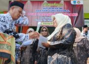Peringati HGN, PGRI Kalipucang Apresiasi Guru Berprestasi dan Purna Bakti