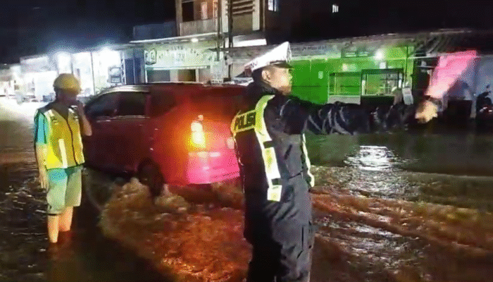 Banjir Luapan Citanduy Terus Meluas di Pemukiman dan Jalan Nasional Pangandaran