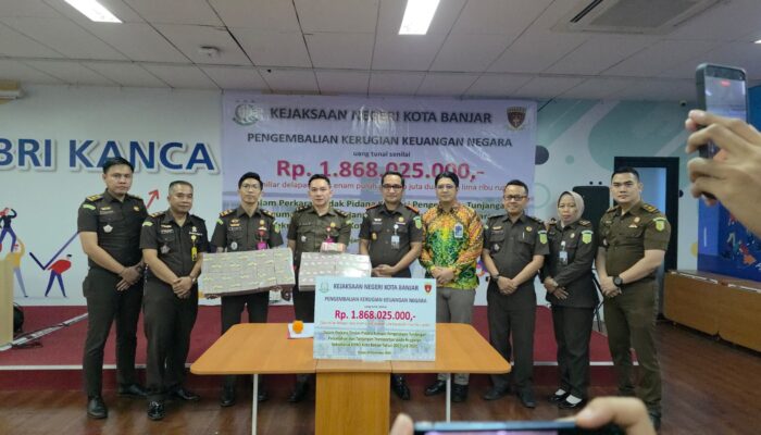 Hari Anti Korupsi Sedunia, Kejari Kota Banjar Kembalikan Rp 1,8 Miliar Uang Korupsi