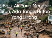 Di Balik Air yang Mengalir Turun, Ada Tangis Hutan yang Hilang