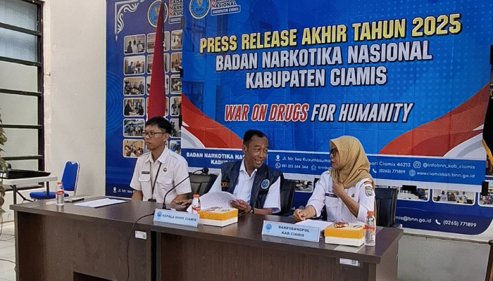 BNN Ciamis Amankan 41 Tersangka Sepanjang 2025