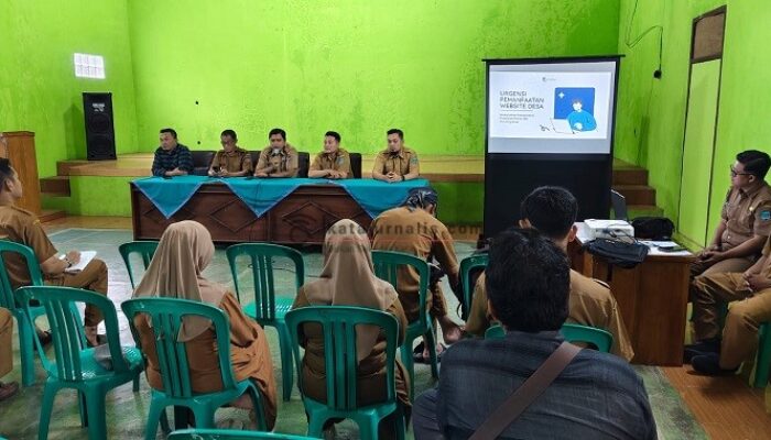 Diskominfo Percepat Transformasi Digital Desa di Pangandaran