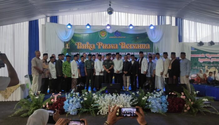 Jajaran Kodim 0613 Ciamis Buka Puasa Bersama Tokoh Agama, Masyarakat dan Awak Media