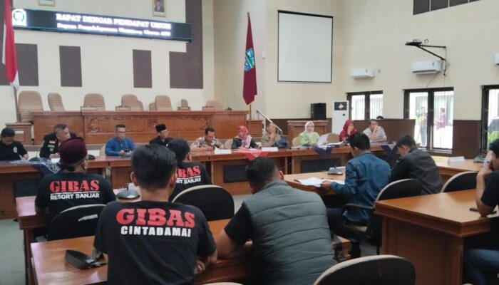 RDP Memanas, Dua Ormas Tuntut DPRD Kota Banjar Ungkap Dugaan Penyimpangan Santunan Kematian