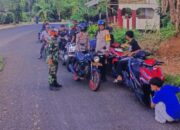 Polsek Langkaplancar Amankan Motor Berknalpot Brong Saat Patroli Ngabuburit