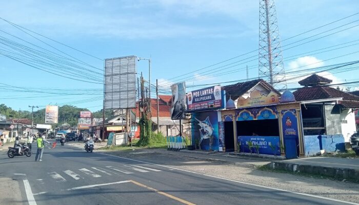 Polisi Siagakan Personel di Pancimas, Titik Strategis Arus Mudik Pangandaran