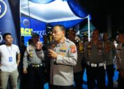 Cegah Balap Liar, Polres Pangandaran Gelar Lomba Lari Sprint Tengah Malam