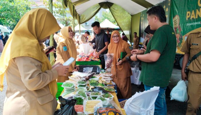 Tekan Harga Sembako, Polres Banjar Gandeng Pemkot Gelar Pasar Murah