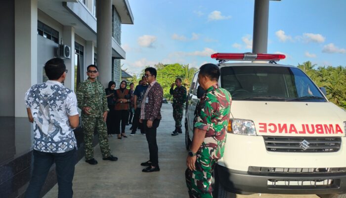 Kodim 0625 Pangandaran Terima Bantuan Ambulans dari BRI