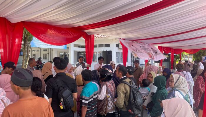 Polres Pangandaran Jual Sembako Murah Saat Ramadan