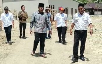 Tinjau Lokasi Relokasi, Ketua DPRD Pangandaran Ingatkan Risiko Longsor