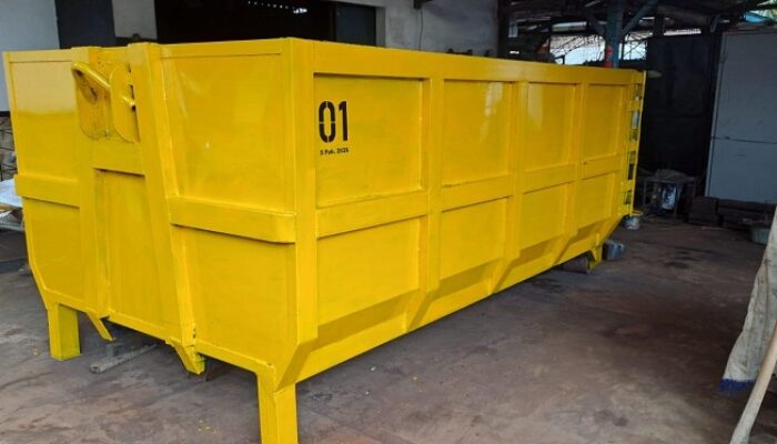 DLH Kota Banjar Klaim Tiga Bak Kontainer Bolong Selesai Direparasi