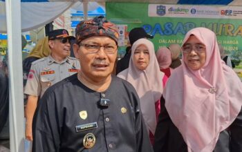 Tekan Inflasi, Dinas KUKMP Kota Banjar Gelar Pasar Murah