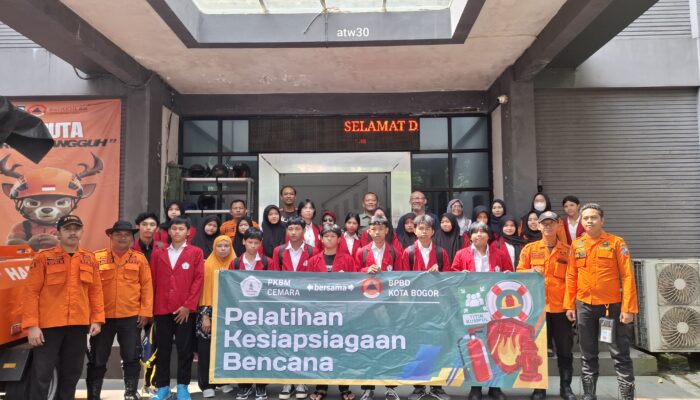 Wujudkan Satuan Pendidikan Aman Bencana, PKBM Cemara bersama BPBD Kota Bogor Gelar Kesiapsiagaan Bencana