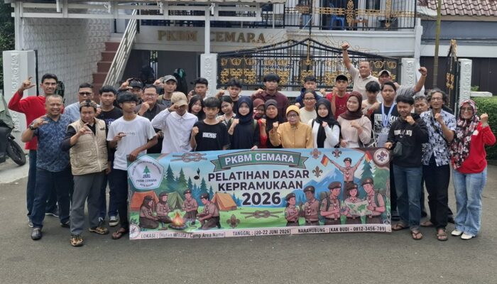 Bentuk Karakter Warga Belajar, PKBM Cemara Sukses Gelar Dikdas Kepramukaan
