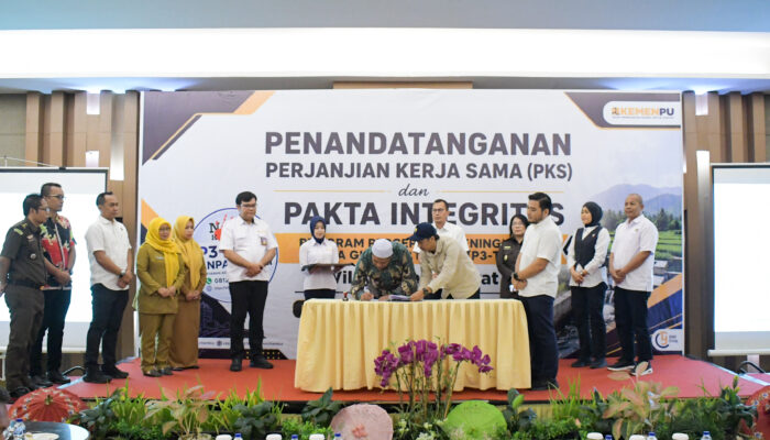 Dukung Ketahanan Pangan dan Swasembada Energi serta Air, BBWS Citanduy Gelar Kerja Sama Lintas Sektoral