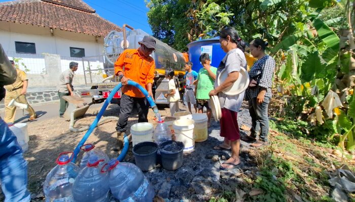 Kemarau Landa 10 Desa Di Kota Banjar, BPBD Distribusikan Air Bersih