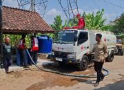 Kekeringan Masih Berlanjut, PMI Kota Banjar Distribusikan Air Bersih