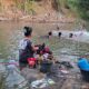 Bantuan Air Bersih Tidak Rutin, Warga Terpaksa Mandi dan Cuci di Sungai Kotor
