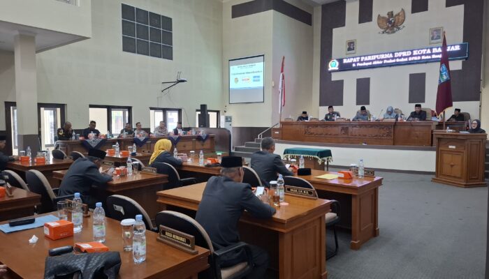 DPRD Kota Banjar Tetapkan Raperda Pertanggungjawaban APBD 2025, Wali Kota Sudarsono Tegaskan Komitmen Transparansi
