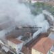 Toko Elektronik Ludes Terbakar, Arus Lalin Jalan Nasional Dialihkan