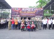Antisipasi Karhutla, Polres Banjar Gelar Apel Pasukan dan Simulasi Penanganan