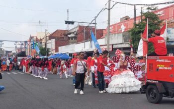 Meriahkan HUT RI 81, Pemkot Banjar Gelar Pawai Alegoris