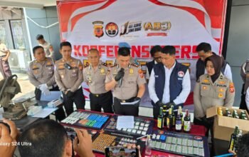 Polres Ciamis Ungkap Sabu 36,67 Gram Sabu Modus “Tempel”